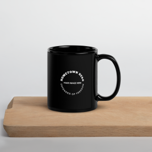Black Glossy Mug